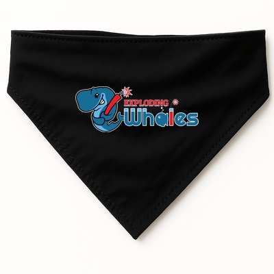 Eugene Emeralds Exploding Whales USA-Made Doggie Bandana
