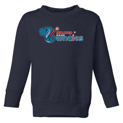 Eugene Emeralds Exploding Whales Toddler Sweatshirt