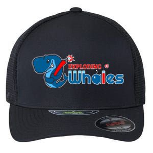 Eugene Emeralds Exploding Whales Flexfit Unipanel Trucker Cap