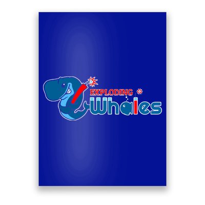 Eugene Emeralds Exploding Whales Poster