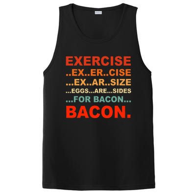 Exercise Exarsize Eggs Are Sides For Bacon Bacon PosiCharge Competitor Tank