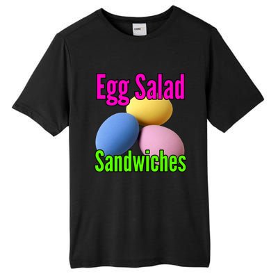 Easter Eggs Egg Salad Sandwiches Moms Funny Easter Cooking Cute Gift Tall Fusion ChromaSoft Performance T-Shirt