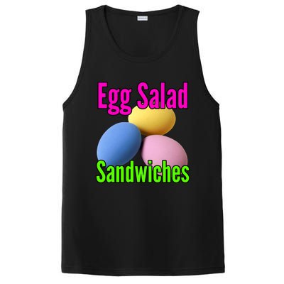 Easter Eggs Egg Salad Sandwiches Moms Funny Easter Cooking Cute Gift PosiCharge Competitor Tank