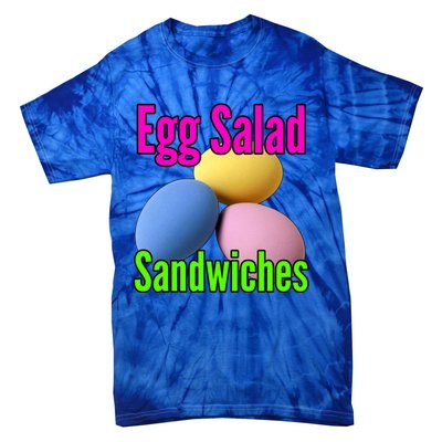 Easter Eggs Egg Salad Sandwiches Moms Funny Easter Cooking Cute Gift Tie-Dye T-Shirt