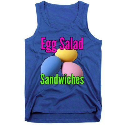 Easter Eggs Egg Salad Sandwiches Moms Funny Easter Cooking Cute Gift Tank Top