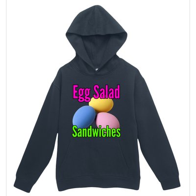 Easter Eggs Egg Salad Sandwiches Moms Funny Easter Cooking Cute Gift Urban Pullover Hoodie