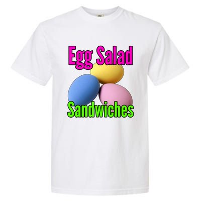 Easter Eggs Egg Salad Sandwiches Moms Funny Easter Cooking Cute Gift Garment-Dyed Heavyweight T-Shirt