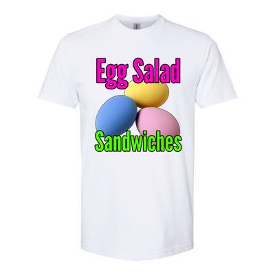 Easter Eggs Egg Salad Sandwiches Moms Funny Easter Cooking Cute Gift Softstyle CVC T-Shirt