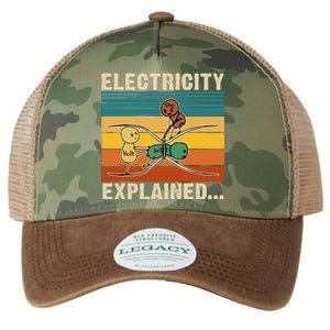 Electricity Explained Legacy Tie Dye Trucker Hat