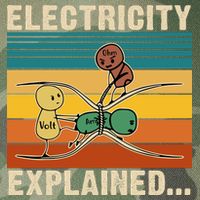 Electricity Explained Legacy Tie Dye Trucker Hat