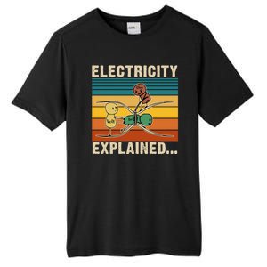 Electricity Explained Tall Fusion ChromaSoft Performance T-Shirt