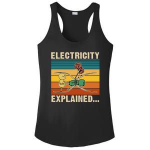 Electricity Explained Ladies PosiCharge Competitor Racerback Tank