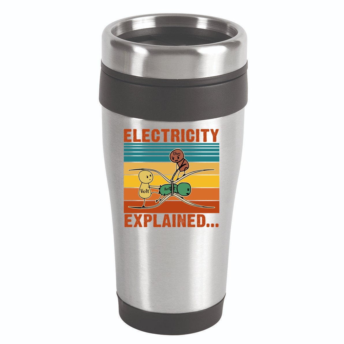 Electricity Explained 16oz Travel Tumbler