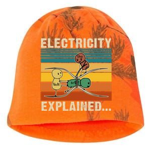 Electricity Explained Kati - Camo Knit Beanie