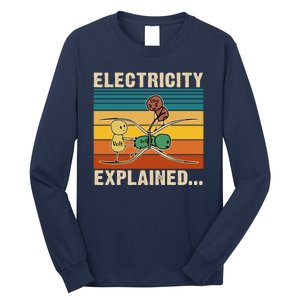 Electricity Explained Long Sleeve Shirt