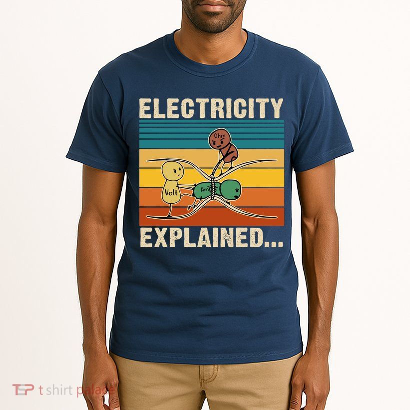 Electricity Explained Tall T-Shirt