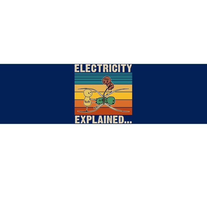 Electricity Explained Bumper Sticker