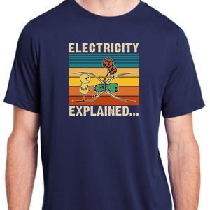 Electricity Explained Adult ChromaSoft Performance T-Shirt