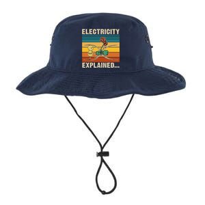 Electricity Explained Legacy Cool Fit Booney Bucket Hat