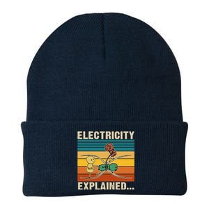 Electricity Explained Knit Cap Winter Beanie