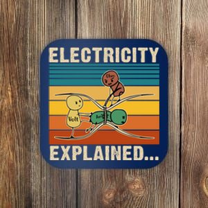 Electricity Explained Coaster