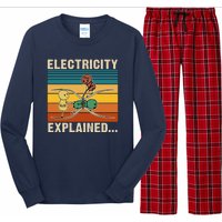 Electricity Explained Long Sleeve Pajama Set