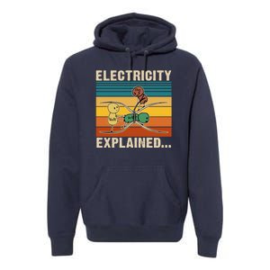 Electricity Explained Premium Hoodie