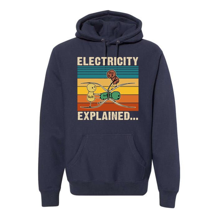 Electricity Explained Premium Hoodie