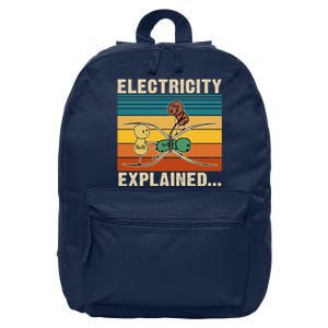 Electricity Explained 16 in Basic Backpack