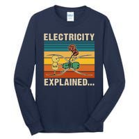 Electricity Explained Tall Long Sleeve T-Shirt