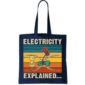 Electricity Explained Tote Bag