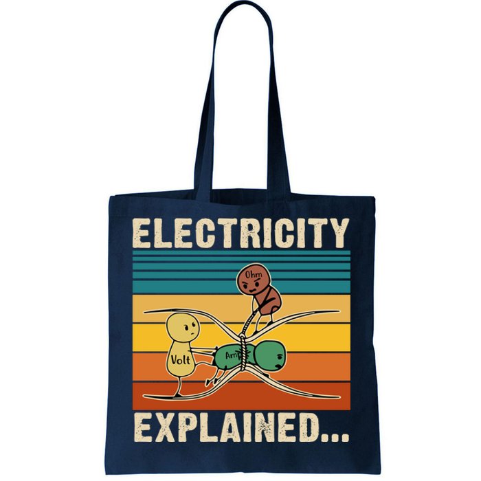 Electricity Explained Tote Bag