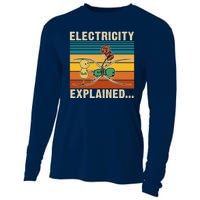 Electricity Explained Cooling Performance Long Sleeve Crew