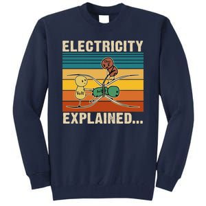 Electricity Explained Tall Sweatshirt