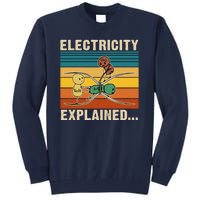 Electricity Explained Tall Sweatshirt