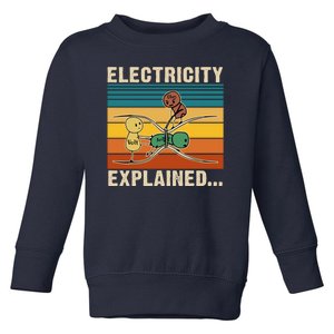 Electricity Explained Toddler Sweatshirt