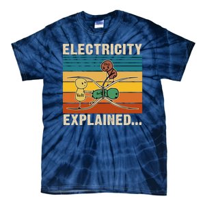 Electricity Explained Tie-Dye T-Shirt