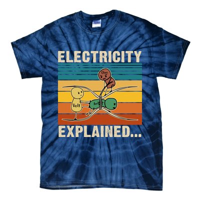 Electricity Explained Tie-Dye T-Shirt