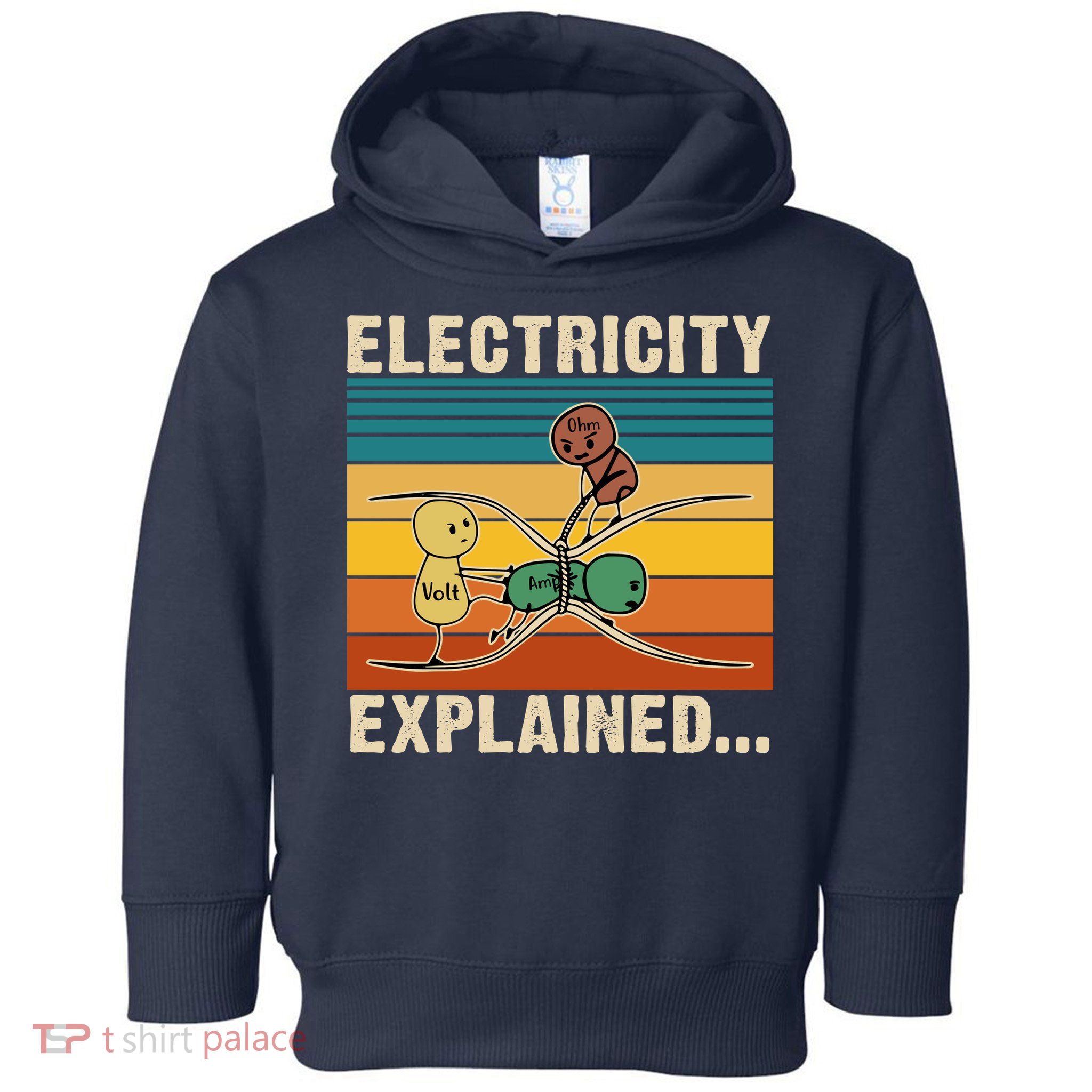 Electricity Explained Toddler Hoodie