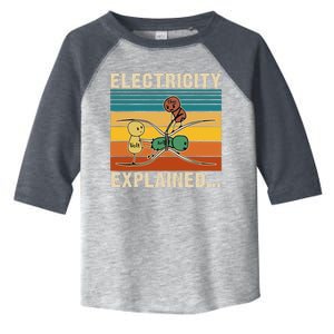 Electricity Explained Toddler Fine Jersey T-Shirt