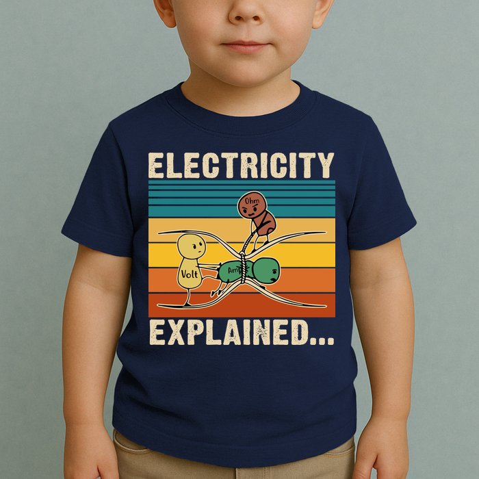 Electricity Explained Toddler T-Shirt
