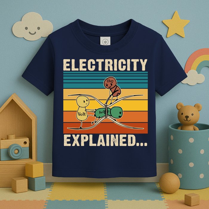 Electricity Explained Toddler T-Shirt