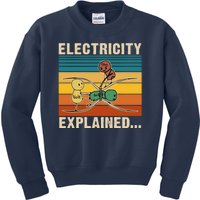 Electricity Explained Kids Sweatshirt