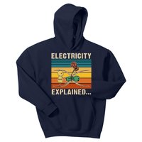 Electricity Explained Kids Hoodie