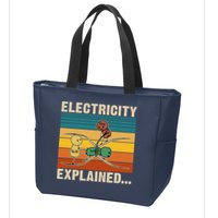 Electricity Explained Zip Tote Bag