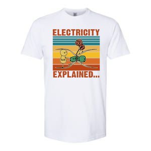 Electricity Explained Softstyle CVC T-Shirt