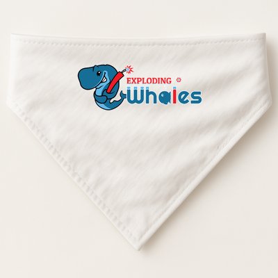 Eugene Emeralds Exploding Whales USA-Made Doggie Bandana