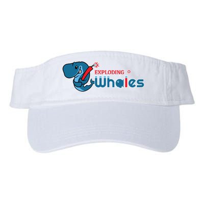 Eugene Emeralds Exploding Whales Valucap Bio-Washed Visor
