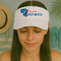Eugene Emeralds Exploding Whales Valucap Bio-Washed Visor