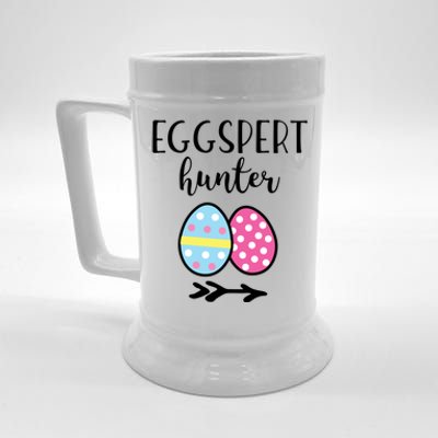 Easter Eggspert Egg Hunter Funny Pun Gift Beer Stein